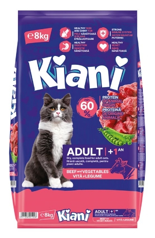 KIANI Adult with BEEF and VEGETABLES (+1year)